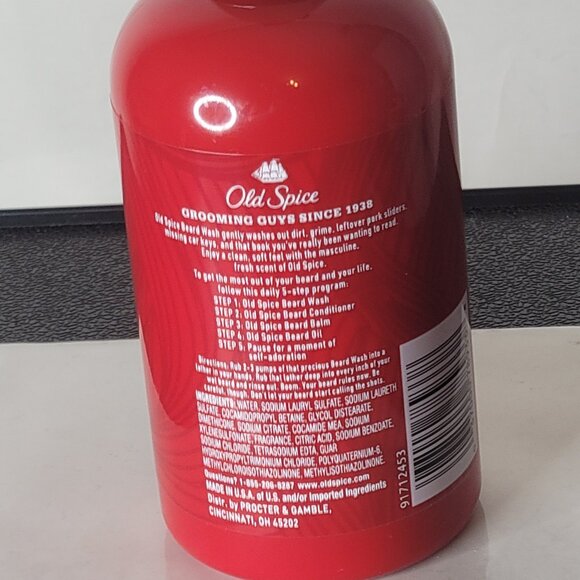 Old Spice, Beard Wash,shampoo NWT - Picture 3 of 9